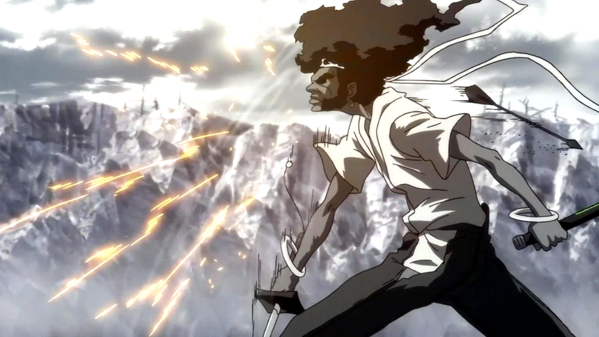 Afro samurai gif